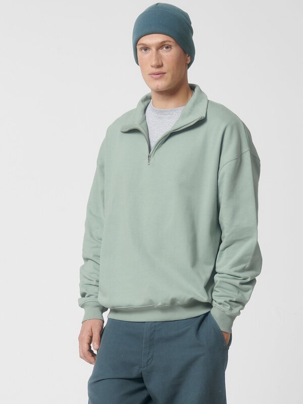 Unisex Quarter Zip Sweatshirt 400gsm Thumbnail