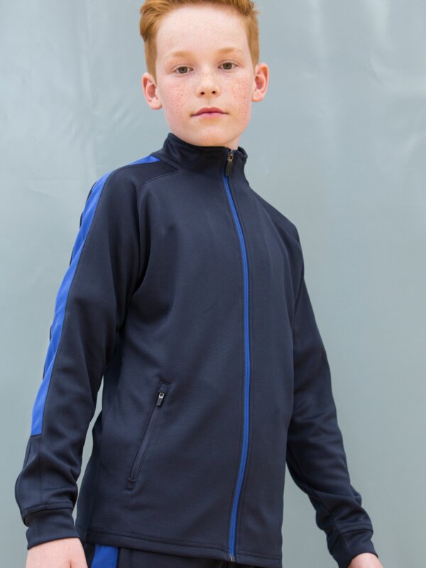 Finden + Hales Kids Knitted Tracksuit Top Thumbnail