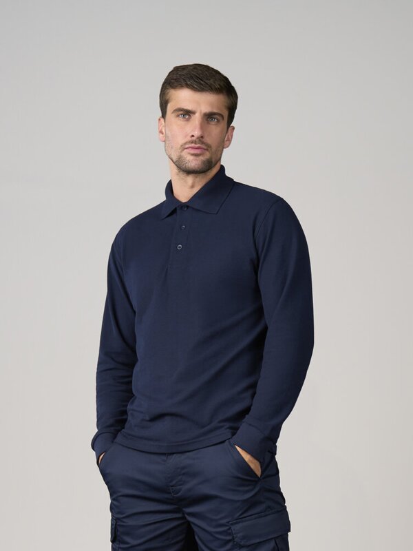 Pro long sleeve polo Thumbnail