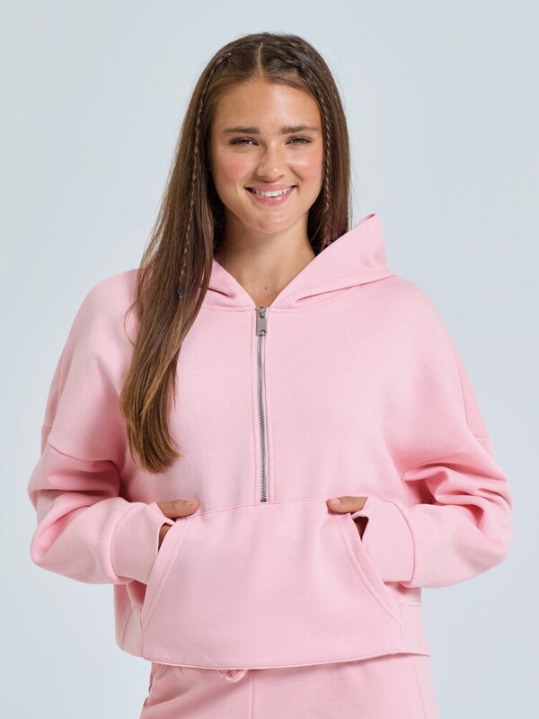 Women's TriDri® 1/2 zip hoodie Thumbnail