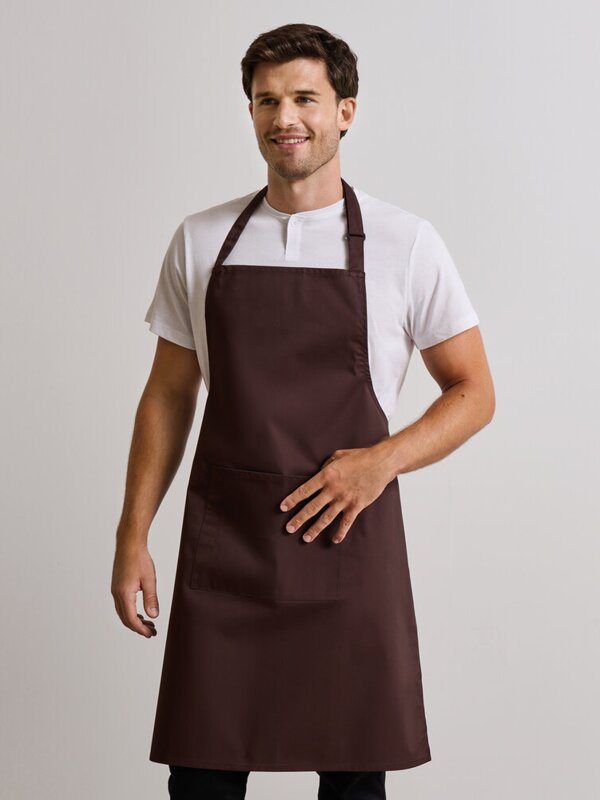 Colours bib apron with pocket Thumbnail